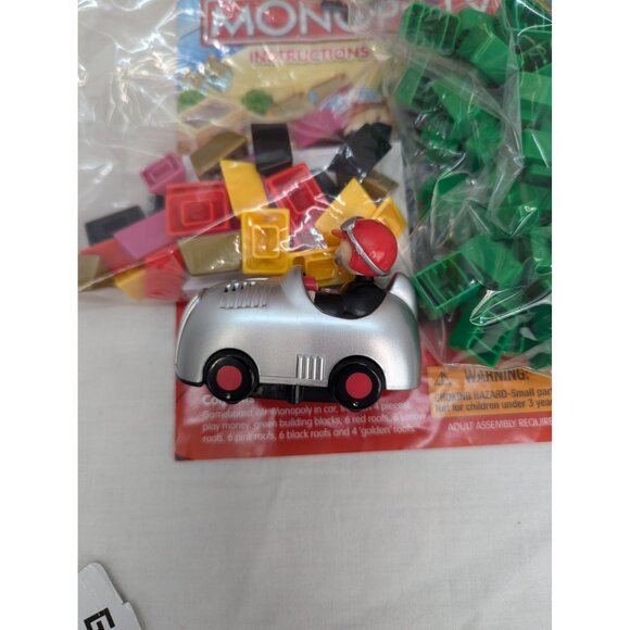 Monopoly Town Children's Monopoly Game Parker Brothers Hasbro 2007 Complete - Picture 5 of 8